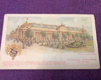 Regal Shoe Company Postcard, 1904, Unused