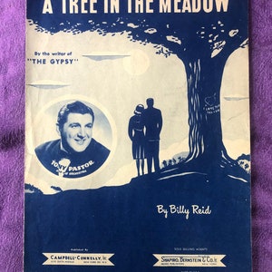 Spartito, Un albero nel prato, di Billy Reid, 1948