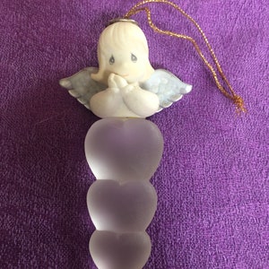 Precious Moments Christmas Tree Ornament, Vintage, 2000, no box