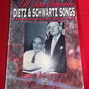 All Time Favorite, Dietz & Schwartz Songs Featuring Dancing in the Dark, pocketbok, 1995