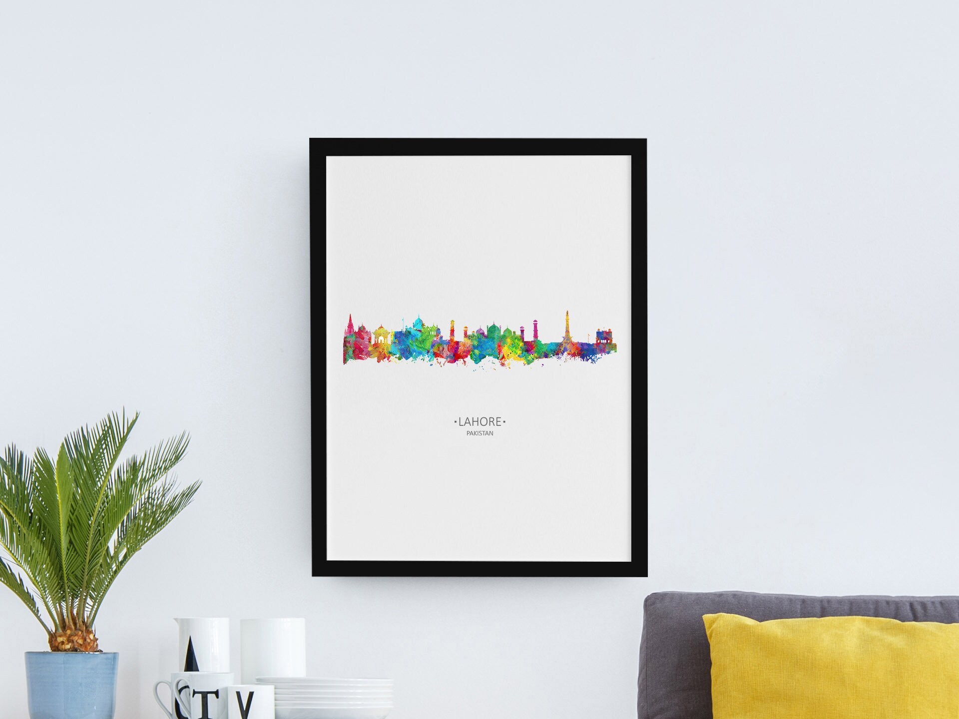 Lahore Home Decor Art Lahore Living Room Wall Art Lahore Etsy UK
