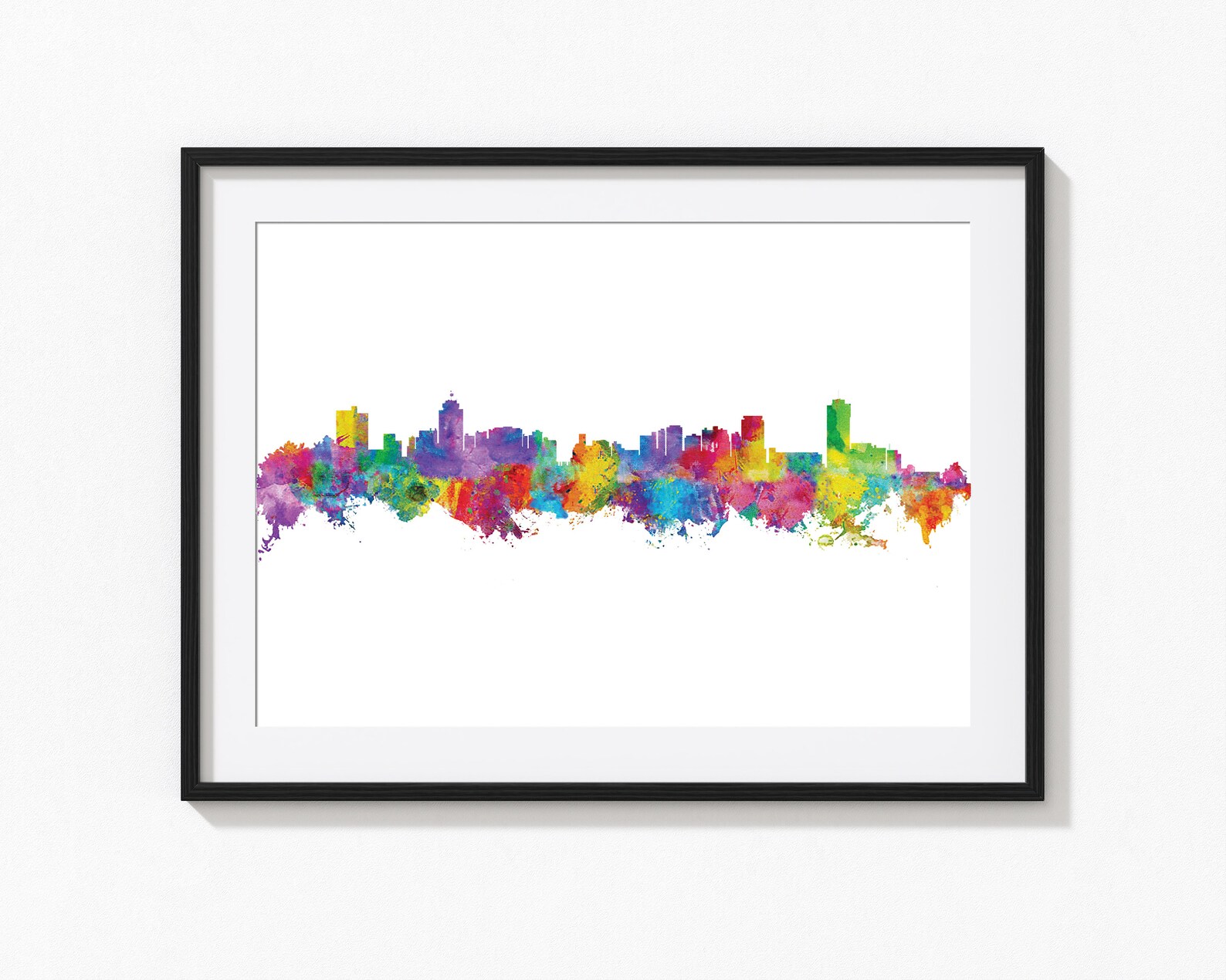 Hamilton Ontario City Artwork Ontario Canada Retro Art Etsy