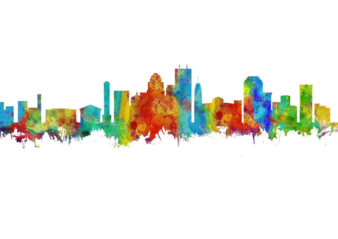 Louisville Art Print Louisville Wall Art Print Louisville Etsy