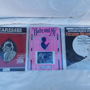 Antique sheet music/Broadway sheet music/Sheet music