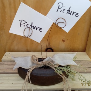 Cast Iron photo holder