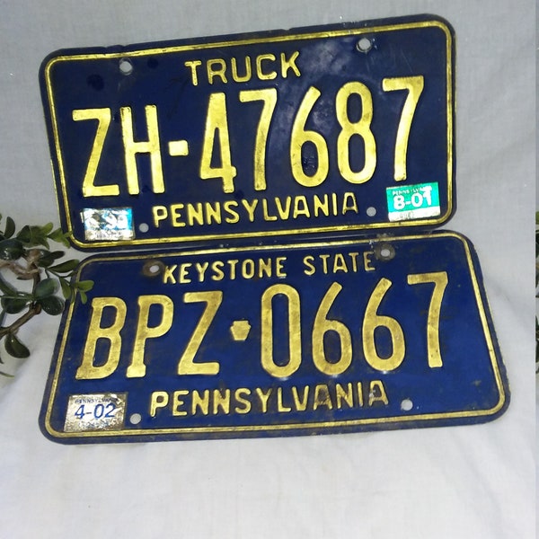 PA Licence Plates/Old Plates/PA Plates