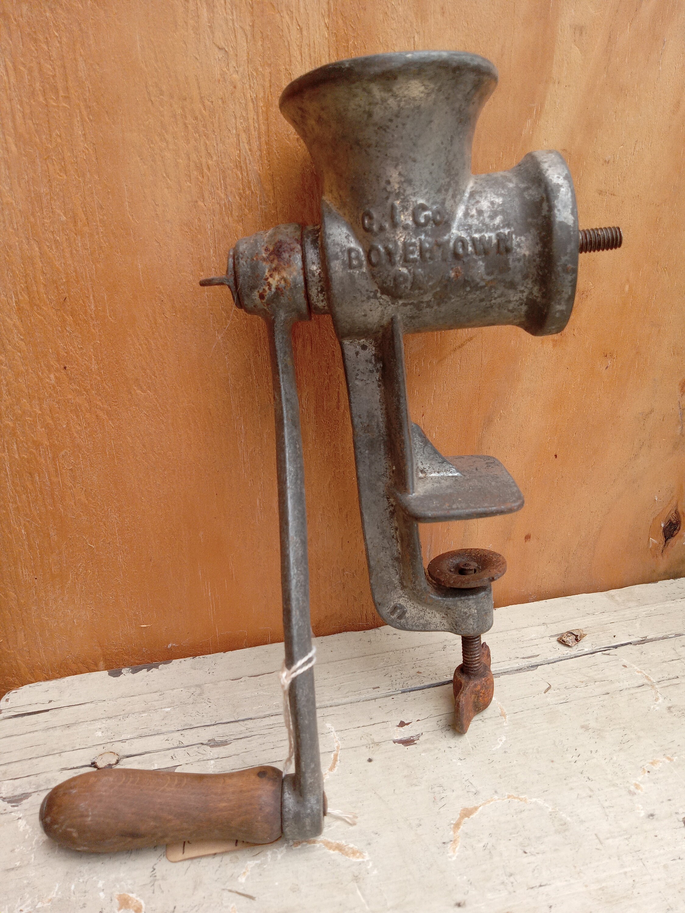 Vintage Counter Top Food Grinder/keystone Grinder/ Hand Grinder ...
