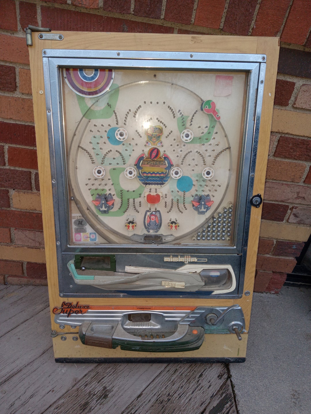 Vintage Pachinko Machine/ Chinese Pinball Machine/ Pinball Machine/pinball/pachinko Machine/old