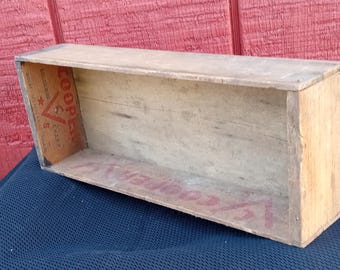 Vintage cooper cheese box / old cheese box/ cheese box