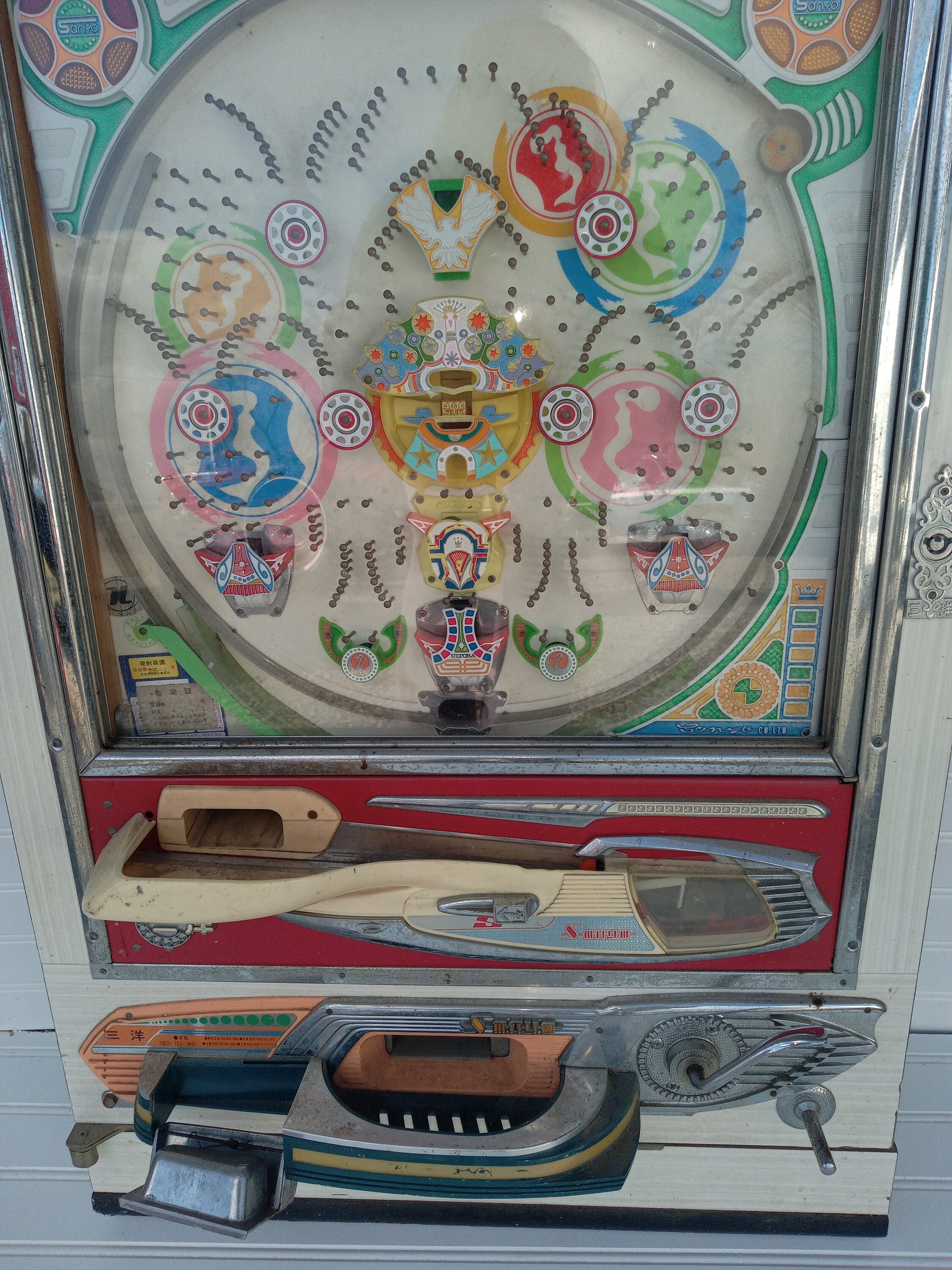 Vintage Pachinko Machine/chinese Pinball Machine/ball Game/pinball/pinball Machine /antique