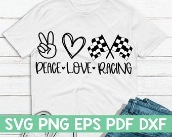 Free Free 298 Peace Love Racing Svg Free SVG PNG EPS DXF File