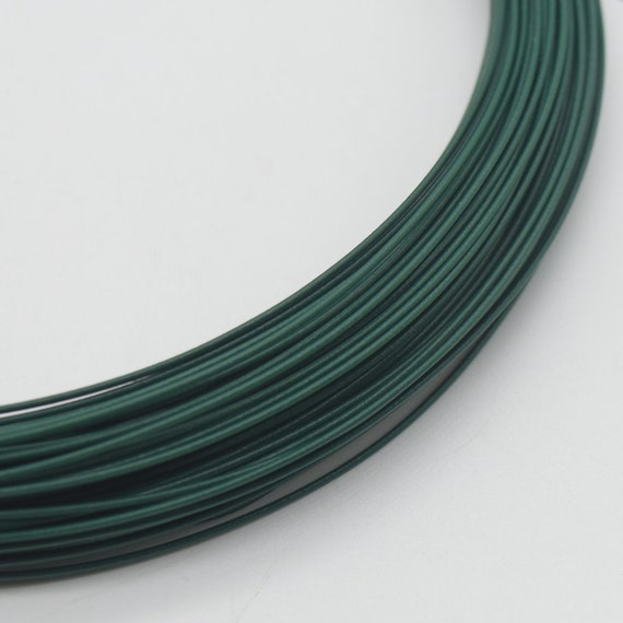 0.16 Eur/meter 32 M Iron Wire Green 1.0 Mm PVC Coated Binding Wire Garden  Wire 
