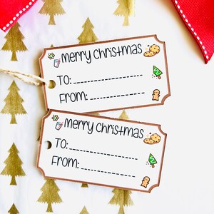 Christmas Gift Tags, Gingerbread man, Custom tags, gift tags, Bundle, tags, 10 tags, tags. handmade