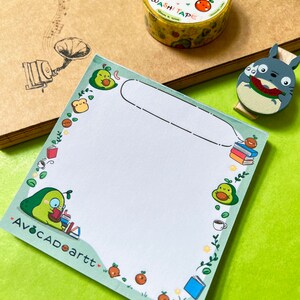 Avocado Notepad: 3.5&quot; Square Memo Pad, 50 Sheets (Pre-Order)