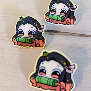 Anime Pin: Mini Pin, Handmade Pin, Anime Pin, Manga, Gifts, Hat pins, Demons, Anime Gift, manga, enamel pins, Easter gifts, Easter badge