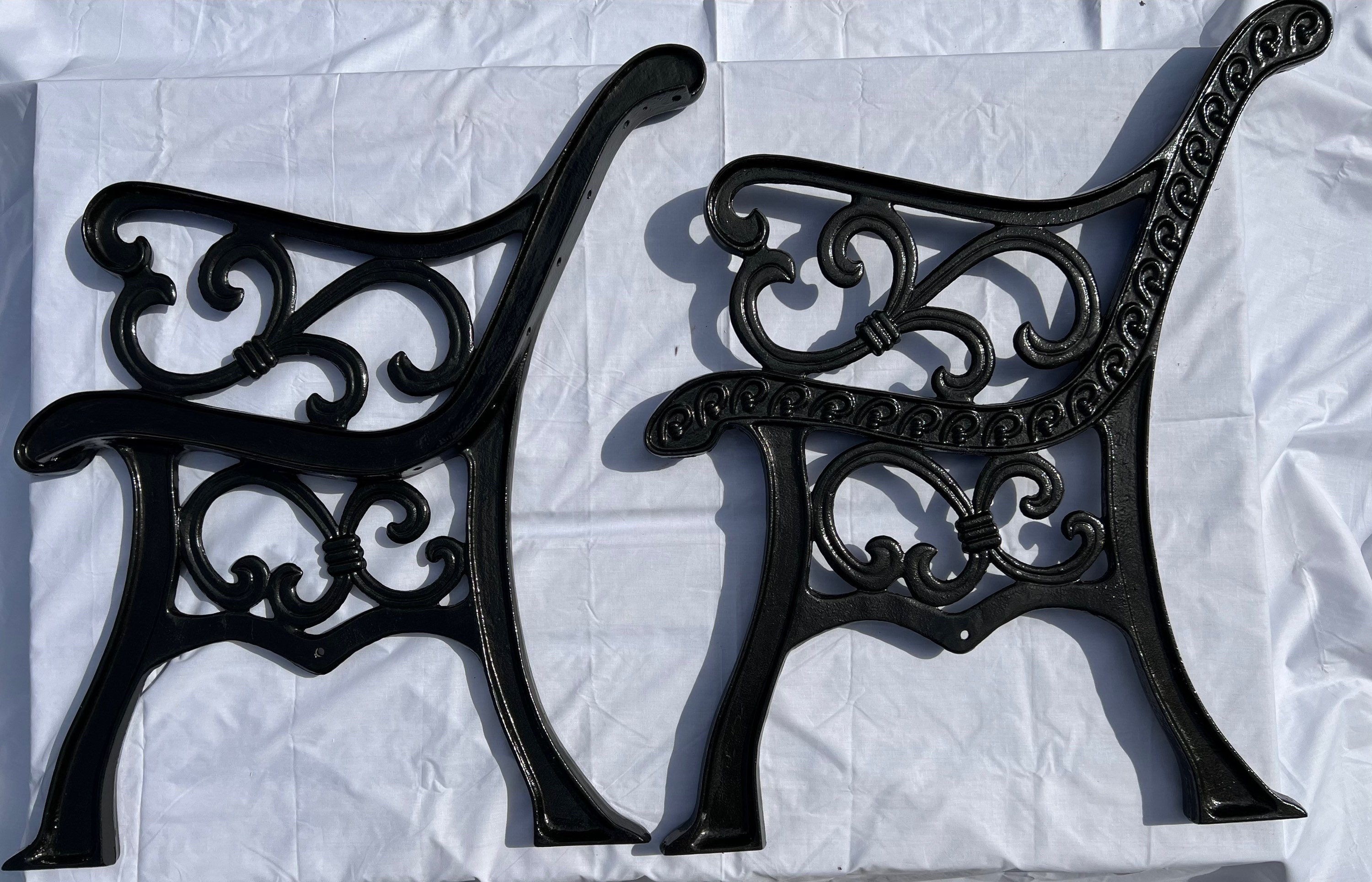 Cast Iron Bench Ends Etsy UK