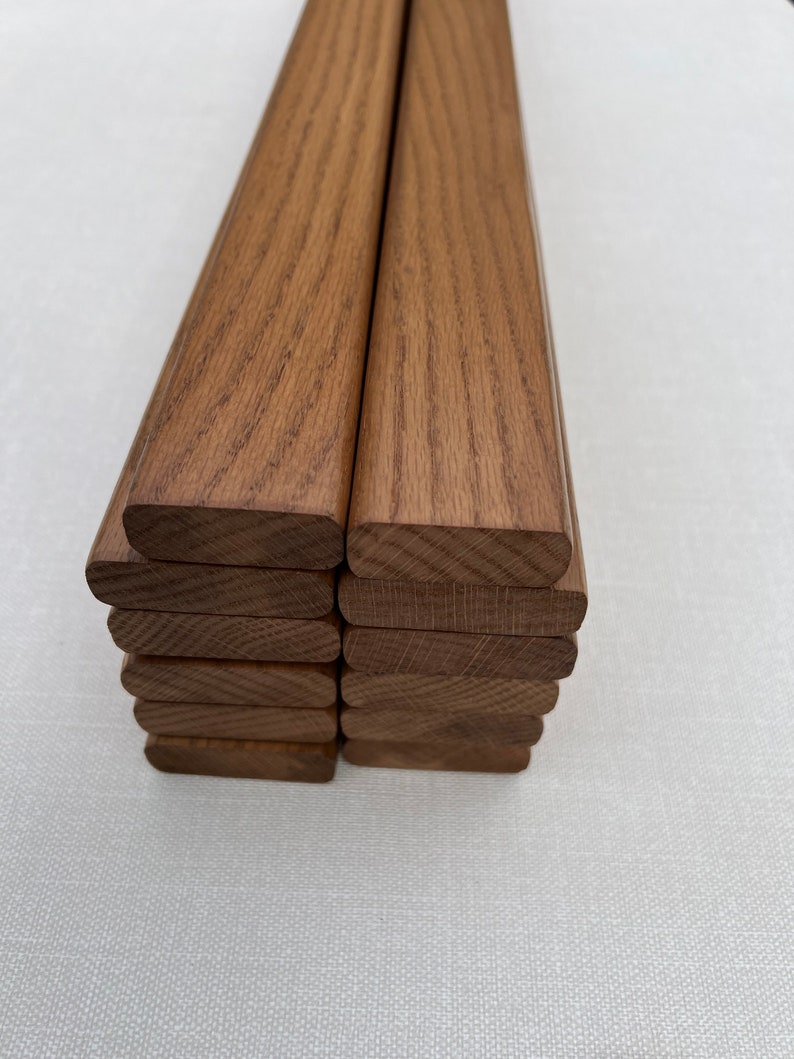 Row Slats 12 Solid Oak Hardwood Garden Bench Slats 1220mm (4ft) 2 Seater Choice ...