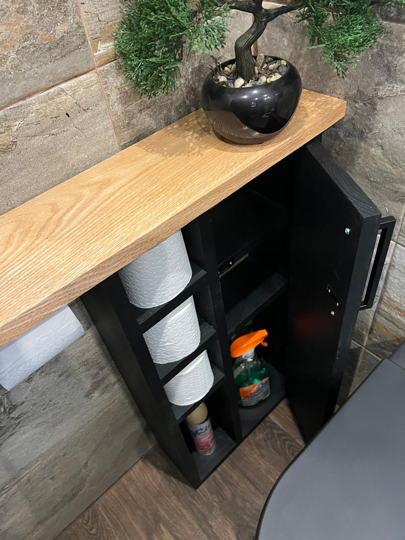 Rustic Wood Toilet Roll Paper Holder Etsy UK