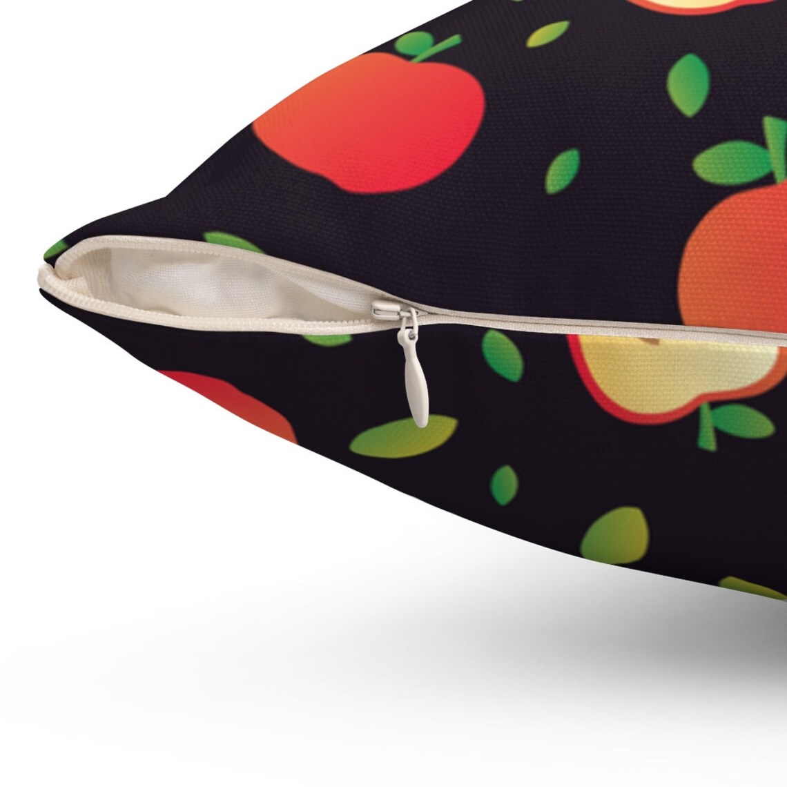 Apple Pillow Sliced Apple Pillow Apple Throw Pillow Fruit Pillow - Etsy