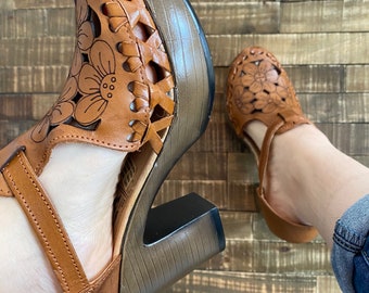 Huarache De Tacon Etsy
