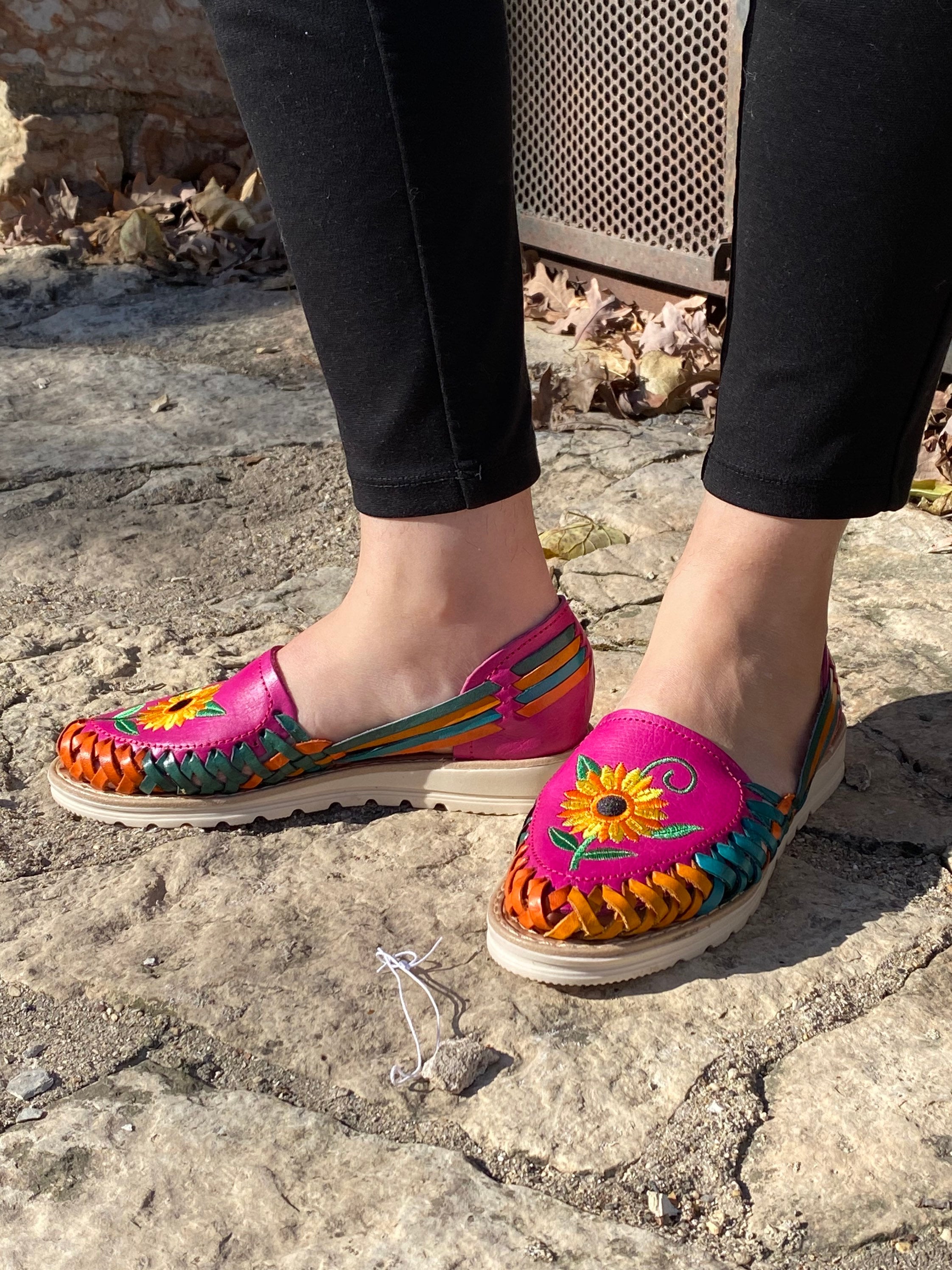 bright color huaraches