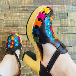 Maya huarache-BROWN