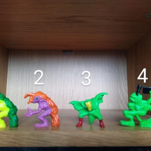 Monster In My Pocket - Series 4 - Fachen, Wurdulac, Poltergeist