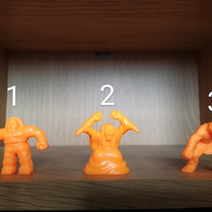 Monster In My Pocket - Series 2 - Golem, Elbow Witch, Sebek
