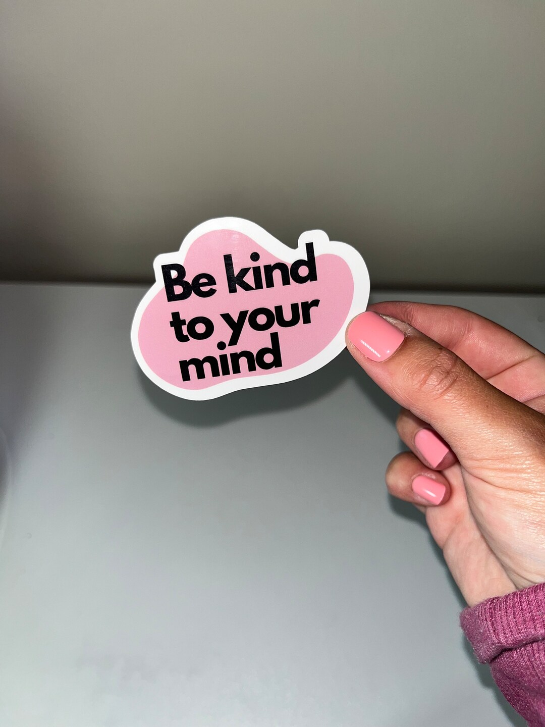 Be Kind to Your Mind | Mental Health Matters | Waterproof Sticker ...