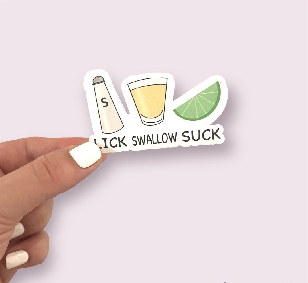Tequila Lime and Salt Lick Swallow Suck Waterproof Etsy