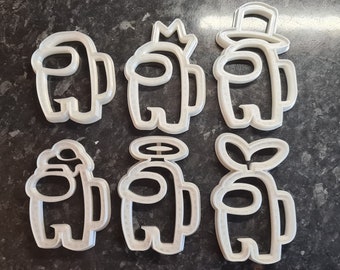 Among Us Cookie Cutter - Glow in the Dark