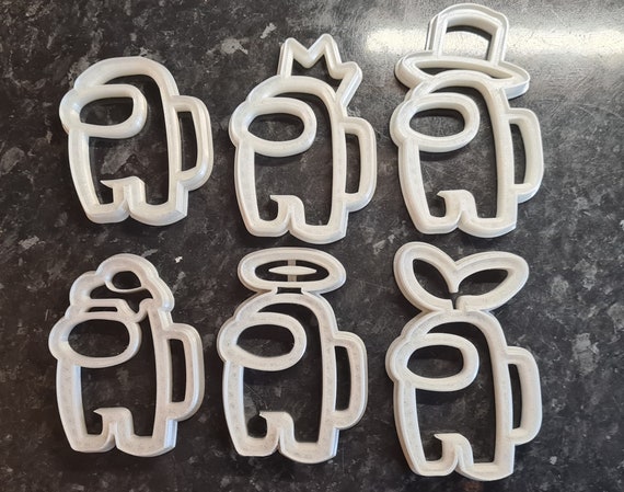Among Us Cookie Cutter - Glow in the Dark