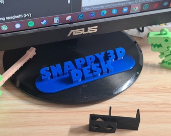 Placa de escritorio personalizada impresa en 3D
