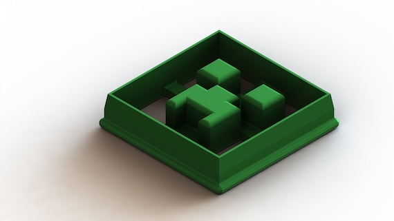 Minecraft Cookie/biscuit/fondant Cutters 4 Designs to Choose | Etsy