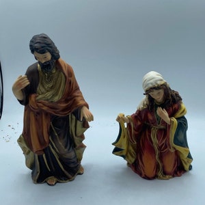 Joseph and Mary Figurines