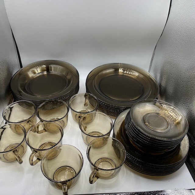 Arcoroc Glass Plates Etsy Arcoroc Glass Plates Etsy