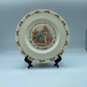 Vintage Bunnykins celebrate your Christening