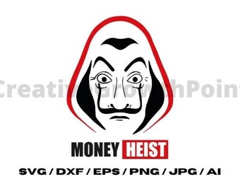 Download Money Heist Svg Etsy
