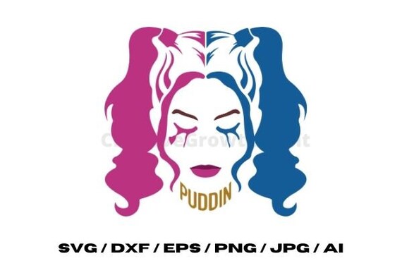 Harley Quinn Svg Harley Quinn Harley Quinn Clipart Harley Etsy