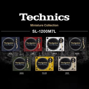 テクニクス ミニチュアコレクション SL-1200ML7 50周年記念ターンテーブルフィギュア