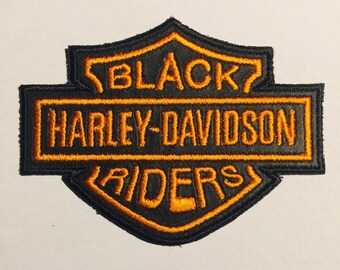 Black Harley Riders | Etsy
