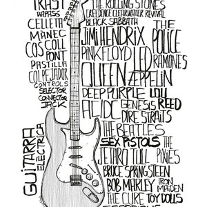 PRINT STRATOCASTER image 2