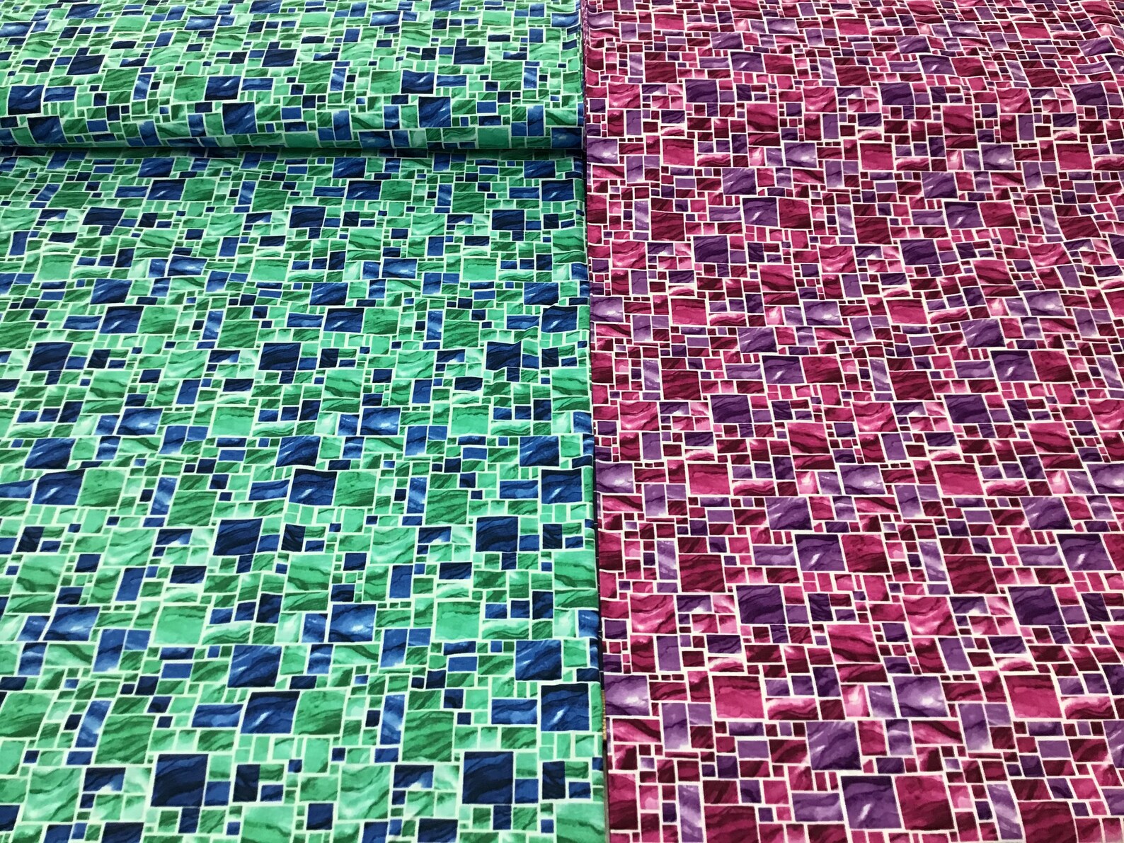 100 Cotton Stained Glass Fabric Aziza by Blank Quilting Etsy