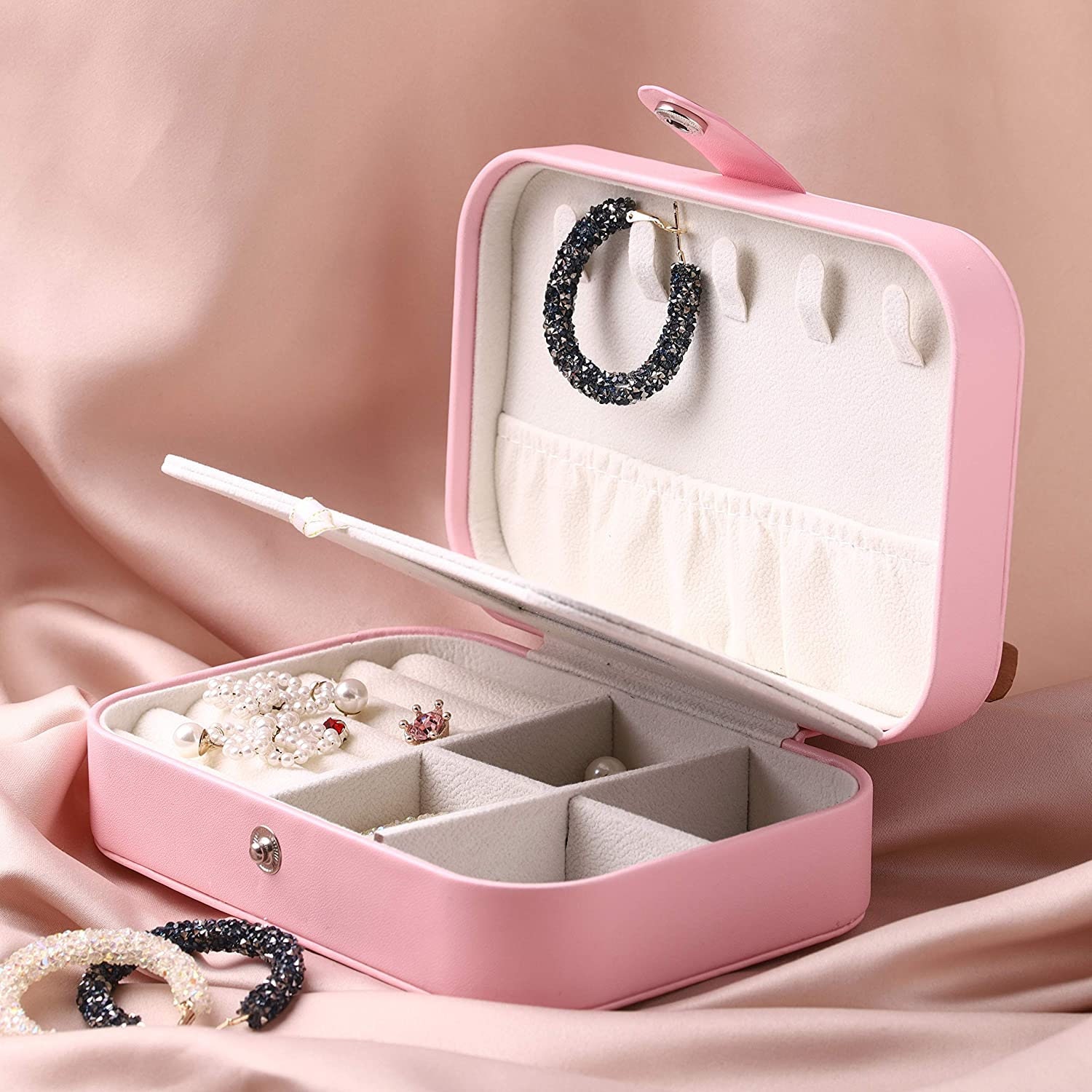 Small jewelry box mini jewelry box Women travel jewelry Etsy