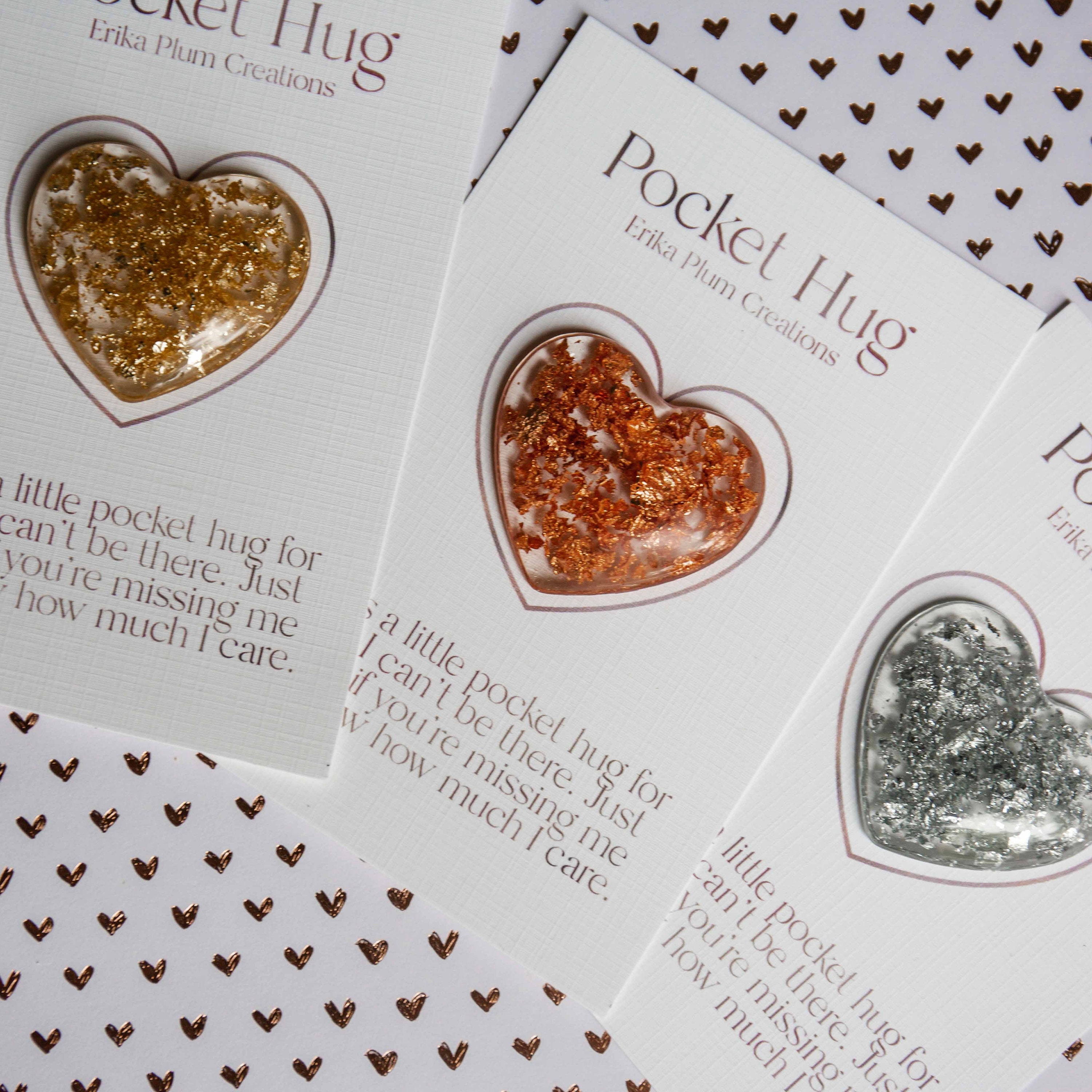 Resin Pocket Hug Hug Token Pocket Hug for Kids Thinking Etsy