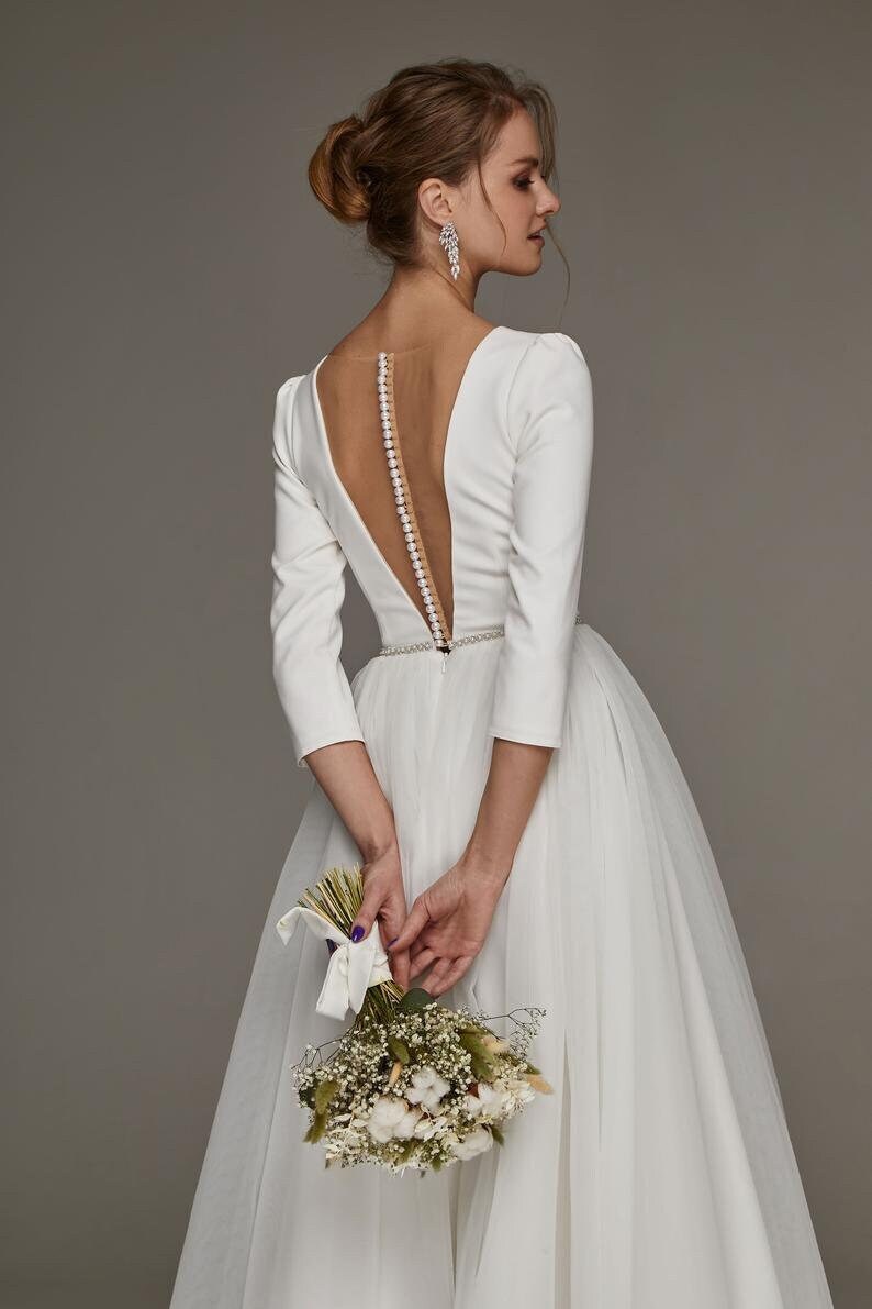Short White Wedding Dresses UK – Timeless Elegance for Your Big Day