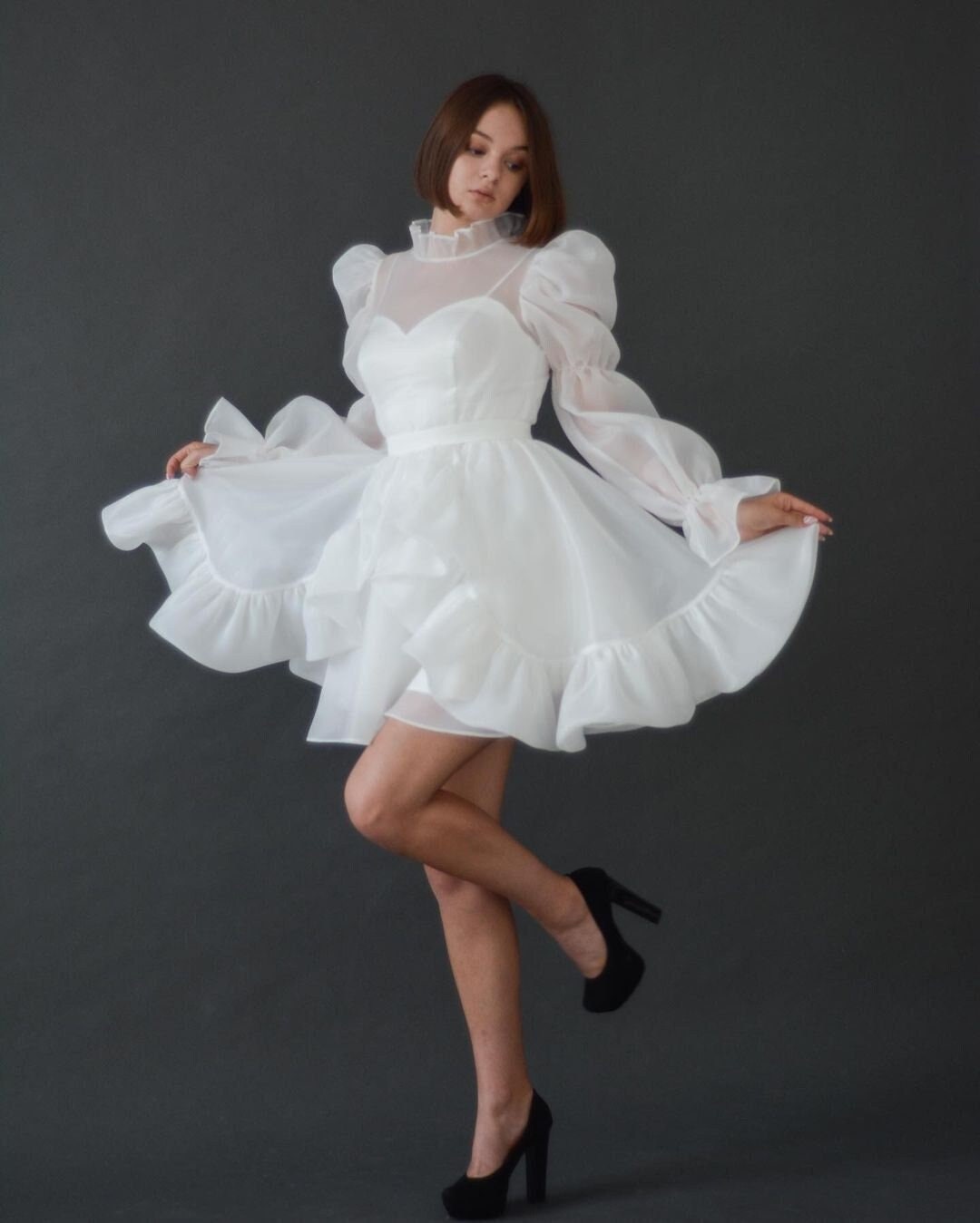 Classic Wedding Short Set - Special Occasion White