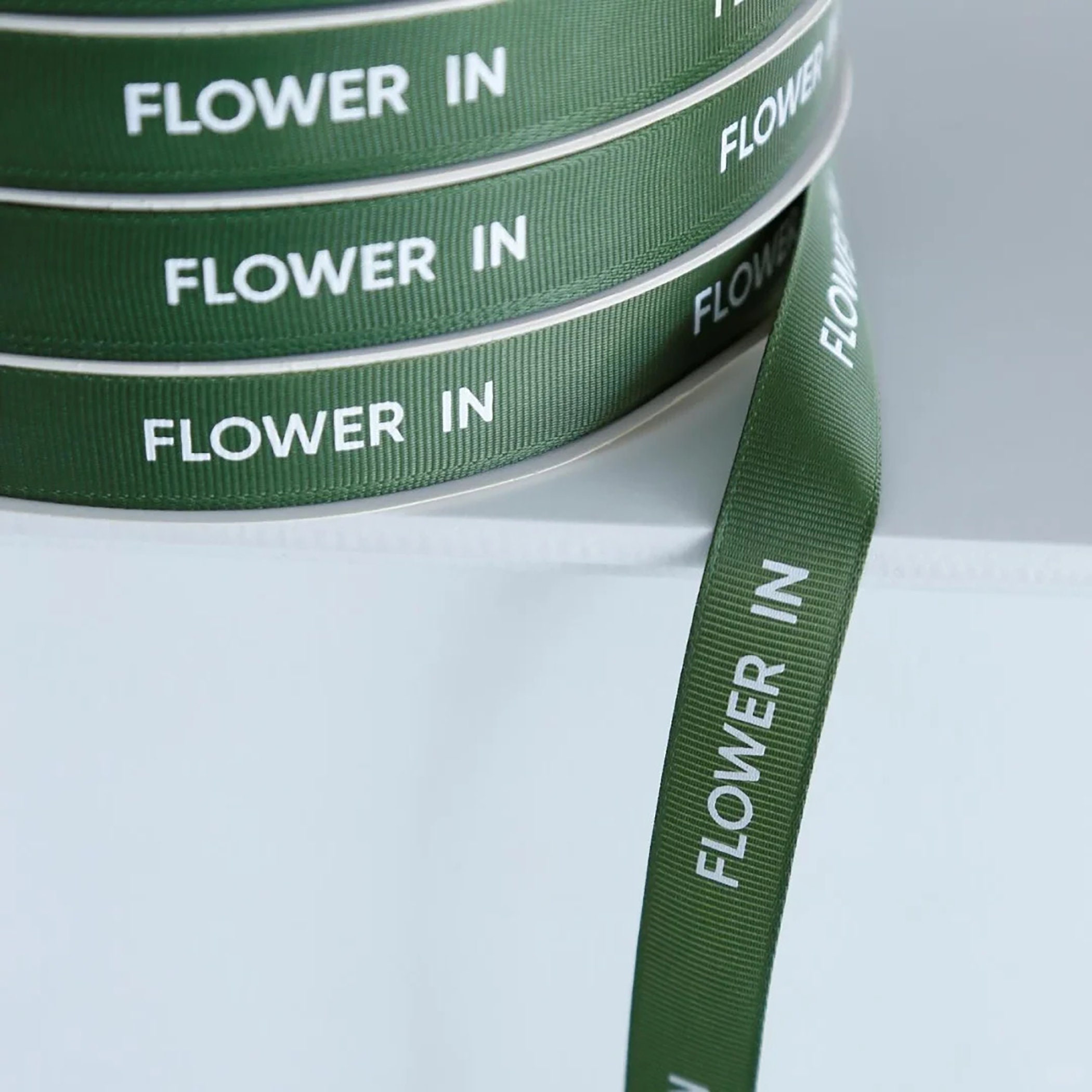 1/2 Inch Custom Grosgrain Ribbon 100 Yards Spool Logo Printed Gift ...