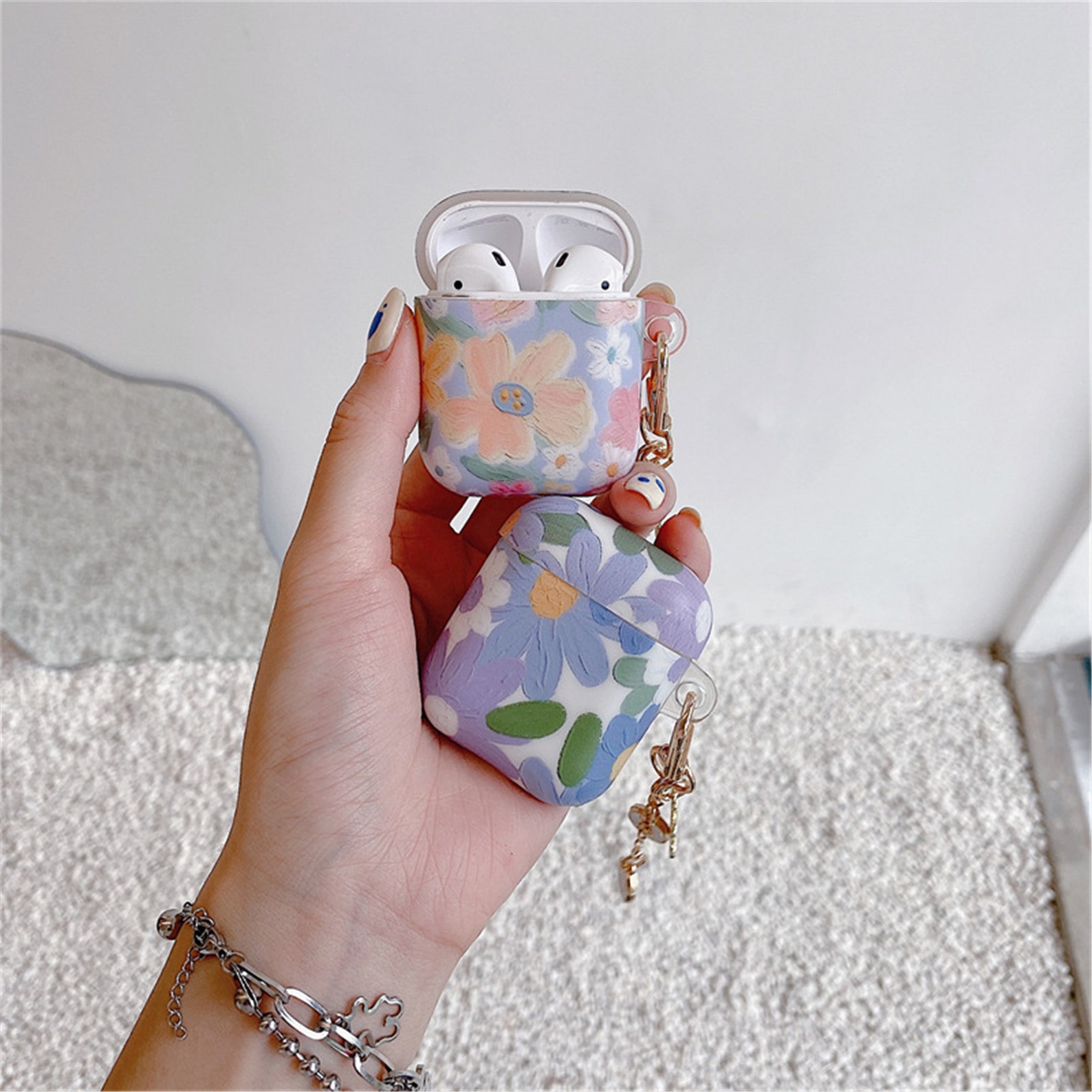 Customized Airpod 1/2/ Pro Case With Personalized Letter Etsy