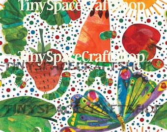 Caterpillar  Seamless Pattern PNG